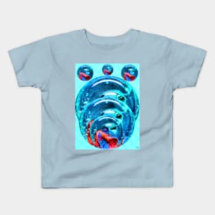 Crystal Balls Blue Kids T-Shirt